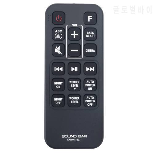 New AKB74815371 Replaced Remote Control fit for LG Sound Bar System SJ3 SK4D SJ4