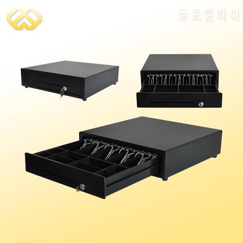 HC-101P-4 Cash Register Drawer For Pos Terminal Hot selling 3 Position Lock Cash Drawer with 4 Bill Trays and 4 Coin Trays