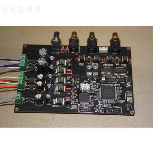 New Dual AD1865R NOS DAC vinyl style decoder board dual FPGA clock asynchronous processing R2R decoding