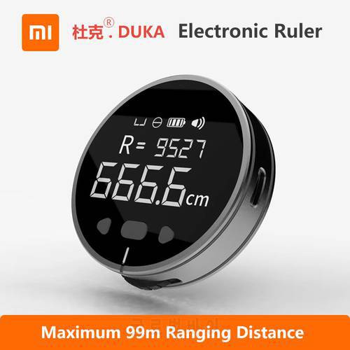 Youpin DUKA Electronic Ruler Curved Surface Measuring Ruler HD LCD Screen Long Standby Rechargeable XiaoQ Electronic Ruler
