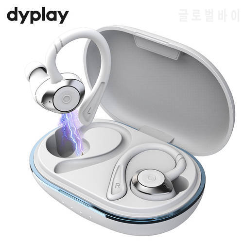 Sport Buds TWS Earphones Bluetooth 5.0 Wireless Earbuds with Micphone 3D Stereo Sound In-Ear Running Headset Waterproof IPX7