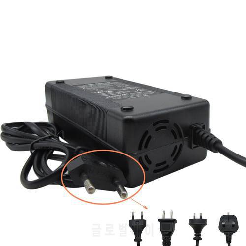 36V 4A battery charger Output 42V 4A Charger 12mm GX16 Lithium Li-ion Li-poly Charger For 10 Series 36V Electric Bike Scooter
