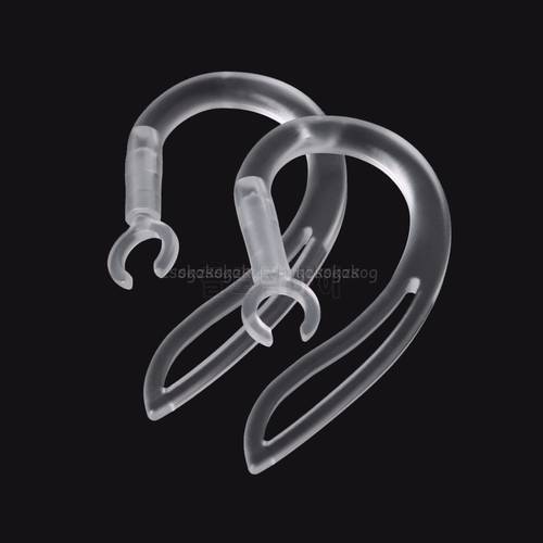5mm 6mm 7mm 8mm 10mm Bluetooth-compatible Earphones Transparent Soft Silicone Ear Hook Loop Clip Headset
