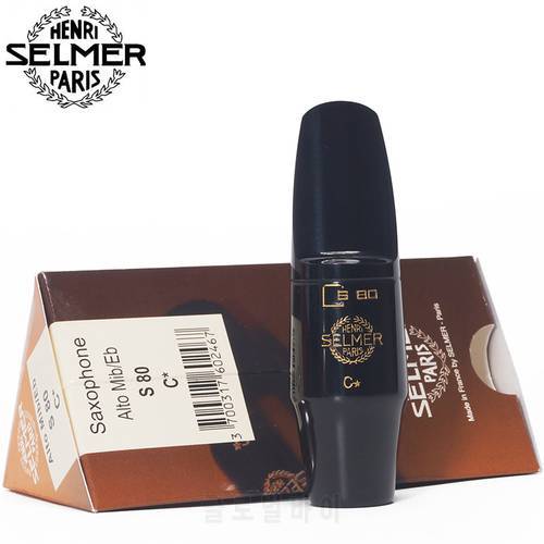 French Original Selmer S80 C * C * * alto saxophone mouthpiece bakelite Hard rubber material