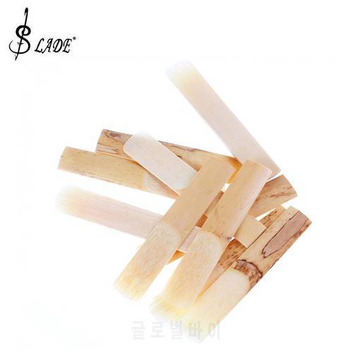 Slade 10pcs Clarinet Reeds Bamboo for 2 1/2 Size Clarinet Parts Accessories
