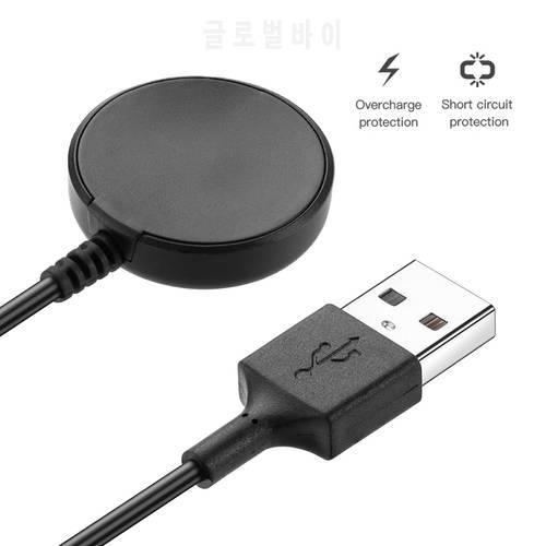 1m USB Wireless Charging Cable for Samsung Galaxy Watch 3 Active 1 2 Smart Watch 40mm 41mm 44mm Wristband Charger Adapter Cable