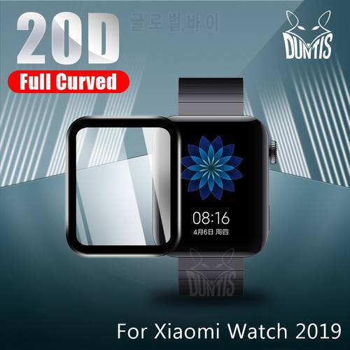 20D Curved Edge Protective film for Xiaomi Mi Watch 2019 soft screen protector accessories (Not Glass)