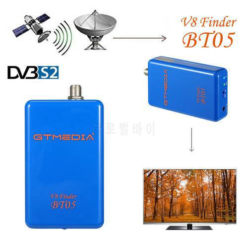 Original GTMEDIA V8 Finder BT05 BT03 Satfinder DVB S2 Satellite Finder For andriod IOS digital Bluetooth HD satellite Satfinder