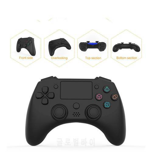 2.4G Wireless Controller for PS4, PC Gamepads with Vibration Fire Button Range up to 10m Support PC PS4 Android Devices and TV