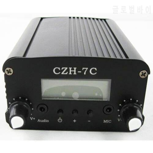 FMUSER CZH-7C 7W FM Broadcast FM Audio Radio Transmitter FM Radio Station for Church, Meeting
