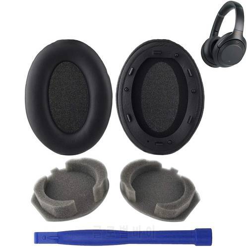 Replacement Earpads Memory Foam Ear Pads Cushion Repair Parts For Sony WH-1000XM3 WH1000XM3 Wireless Noise Cancelling Headphones