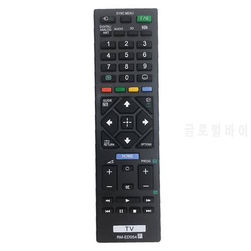 Remote Control RM-ED054 for Sony LCD TV KDL-32R420A KDL-40R470A KDL-46R470A TV ABS Black Control Remote