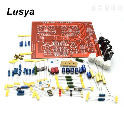 Hi-End Stereo Push-Pull EL84 Vaccum Tube Amplifier PCB DIY Kit and Finished Ref Audio Note PP Board with Capacitance D4-004