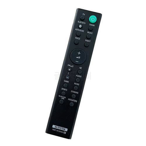 New Replacement Remote Control RMT-AH500U RMTAH500U For SONY Sound Bar System
