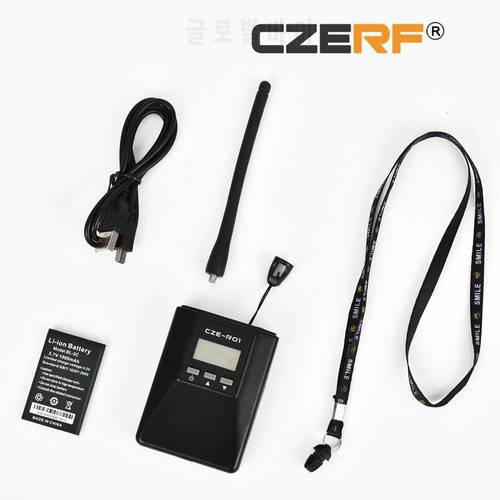 Free Shipping 70-90MHz CZE-R01 Wireless FM Receiver Mini Radio Protable Stereo