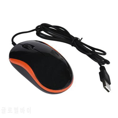 Optical USB LED Wired Mouse USB Cable 1600 DPI Gaming Mice For Laptop Computer Game Mause Wholesale Price Computer Accessories