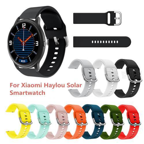 Strap For xiaomi IMILAB KW66 Replacement Wristband Band Quality Accessories Fashion Solid Color Sports Silicone Bracelet Strap 9