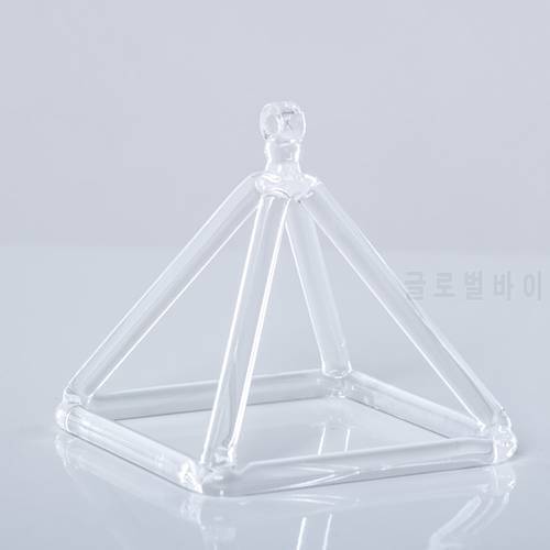 4 inches 5inch 6inch crystal singing pyramid for sound healing