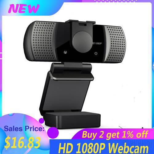 Full hd webcam 1080p Wide Angle USB Webcam USB2.0 Drive-Free With Mic camaraweb Laptop Online Teching Conference Live Streaming