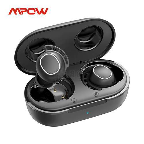 Mpow M30/M30 Plus True Wireless Earbuds Bluetooth Headphones with Deep Bass Sound IPX7 Waterproof for Running Sport Earphones