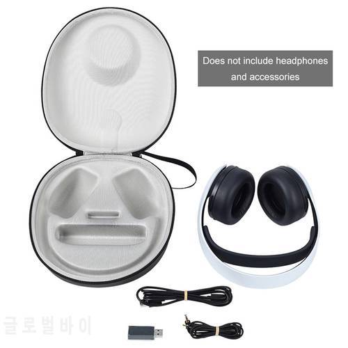 For PS5 PULSE 3D Wireless Headset Travel Carrying Bag UltraShell PU EVA Protective Storage Hard Case Shipping Wholesale