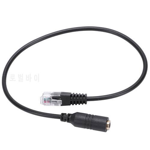 Hot3.5mm Plug Jack to RJ9 iPhone Headset to for Cisco Office Phone Adapter Cable