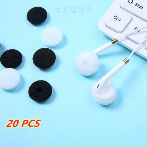 10 Pairs 5mm Foam Eartips Earbud Ear Earphone Headset Tips Cushion Replacement Ear Pads Sponge Covers For MP3 MP4 Dropshipping