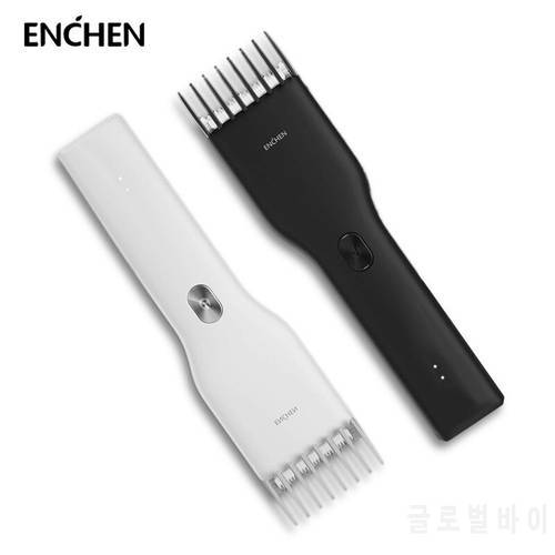 ENCHEN Smart Electric Hair Clipper Boost Men Children Home Hair Trimmer Professional Two Speed Low Noise Anti-Pinch Hair Control