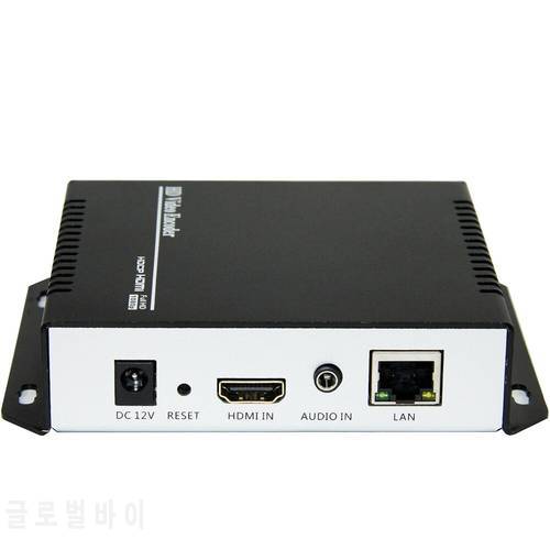 MPEG4 HDMI To IP Live Streaming Video Encoder H.264 RTMP Encoder HDMI Encoder IPTV H264 With HLS HTTP RTSP UDP