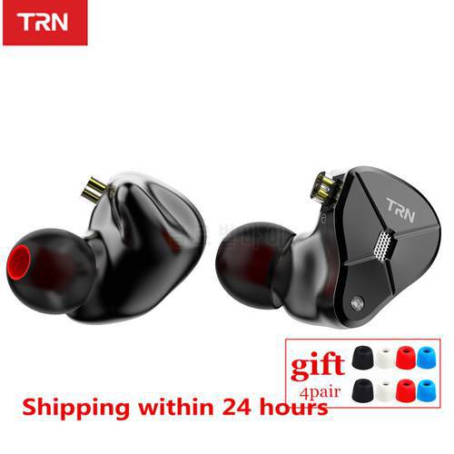 TRN BA5 5BA 10 Unit Balanced Armature In Ear Earphones HIFI Metal Monitor Headset Noise Earbud Earphone ZS10PRO ZSX V90 BA8 ZAX