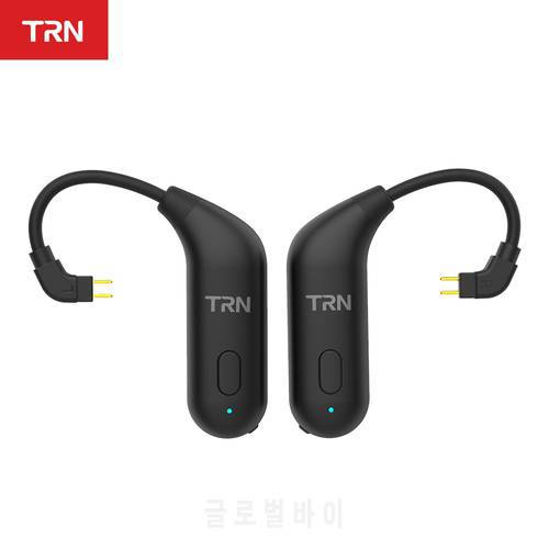NEW TRN BT20 Bluetooth 5.0 Ear Hook Upgrade Cable Running Bluetooth Headset Cable For V90 V20 BA5 ST1 M10