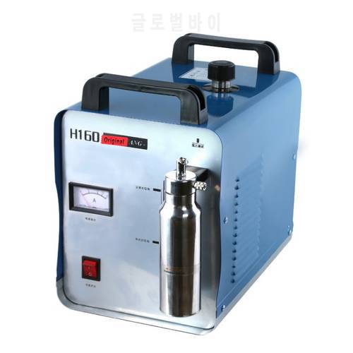 75L H160 hydrogen generator, jeweler and silversmith hydrogen welding machine, acrylic flame polisher 220V