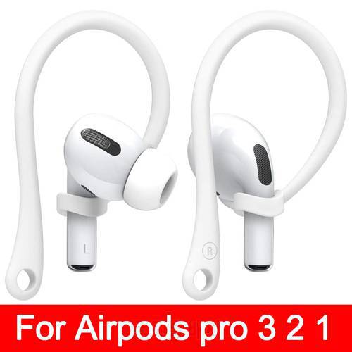 New Silicone Ear Hooks for Apple AirPods pro Accessories Anti-fall Bluetooth Earphone for airpods 2 3 Holder for Airpods 3 2 1