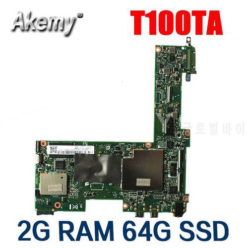 T100TA Laptop Motherboard 2GB RAM 32G 64G SSD for ASUS T100TA T100TAF T100TAL T100TAM Original Mainboard