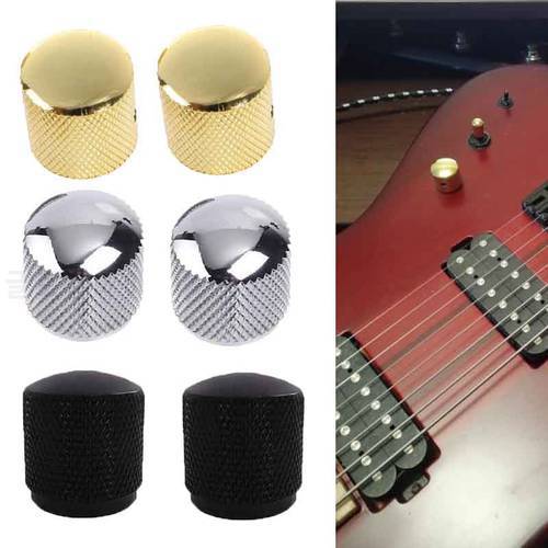 Professional Guitar Bass Dome Tone Knobs For Electric Guitar/Bass Volume Control Knobs Guitar Accessories