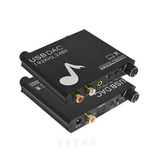 Digital to analog audio converter Optical SPDIF Sampling Rate Stereo Extractor to RCA 3.5 mm for ps3 ps4 TV xbox USB Power Cable