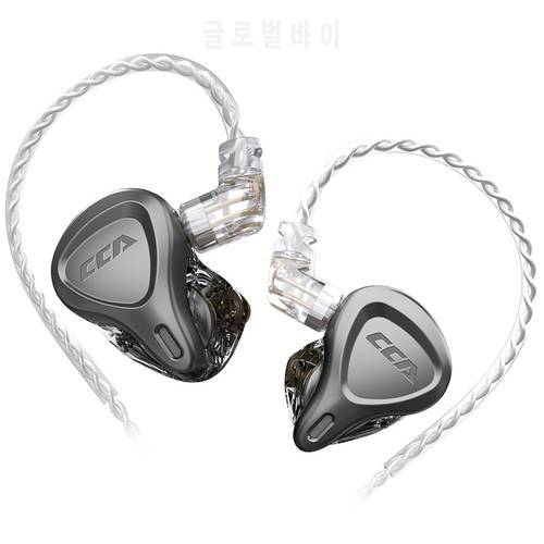 CCA CSN 1BA + 1DD In Ear Hybrid Earphone Earbuds Monitor Headphones HIFI Noise Reduction Headset For KZ ZSN PRO ZSX ZS10 PRO ZAX