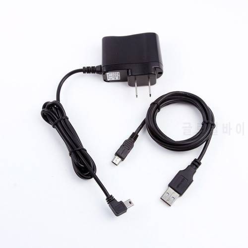 MINI 5PIN 5V 1A Power Charger Adapter + USB Cord for Samsung HMX-F80 SP F80BP F80BN F80SN