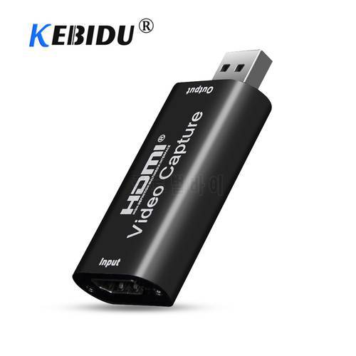 HD 1080P 4K Video Capture Card HDMI-compatible To USB 2.0 3.0 Capture Board Game Record Live Streaming Broadcast Local Loop Out