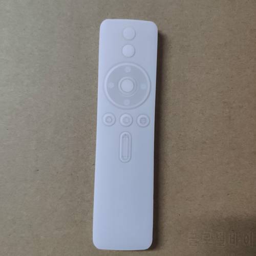 1PC Silicone Voice Button Remote Control Cover Case for Xiaomi 4 TV Dustproof Protective Case for Xiaomi Set-top Mi Box 4 Series