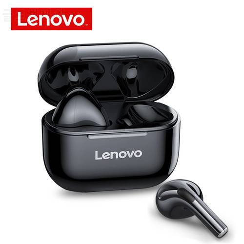 Lenovo LP40 Bluetooth 5.0 Earphones TWS Wireless Earbuds IP54 Waterproof HiFi Wireless Headsets with Mic Sports Headphone