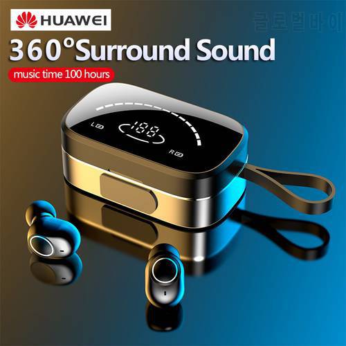 TWS Bluetooth Wireless Earphones for Huawei p40 mate 20 nova Honor Sports Wireless Earbuds Noise Cancelling Bluetooth Headphones
