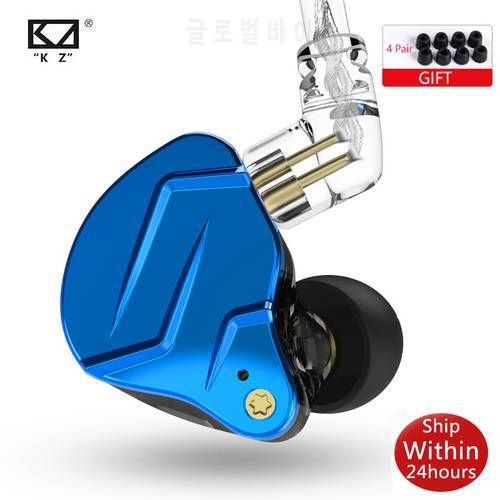KZ ZSN Pro X Metal Earphones 1BA+1DD Hybrid technology HIFI In Ear Monitor Earphones Bass Earbuds Sport Noise Cancelling Headset