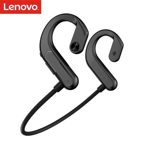 Lenovo X3 Titanium Bone Conduction Wireless Headphones BT 5.0 Open Ear Sport Headset with Mic IPX5 Sweatproof for Cycling