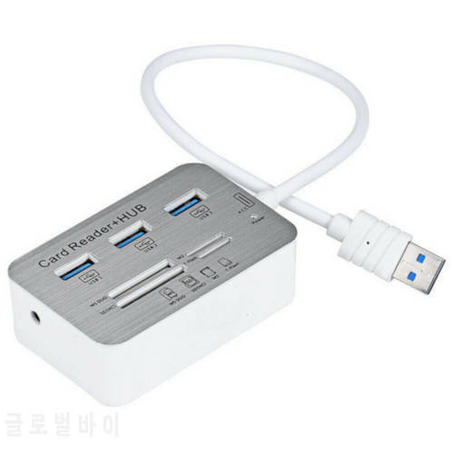 3 Port USB 3.0 Hub Adapter High Speed Mini Splitter For PC Laptop Notebook Receiver