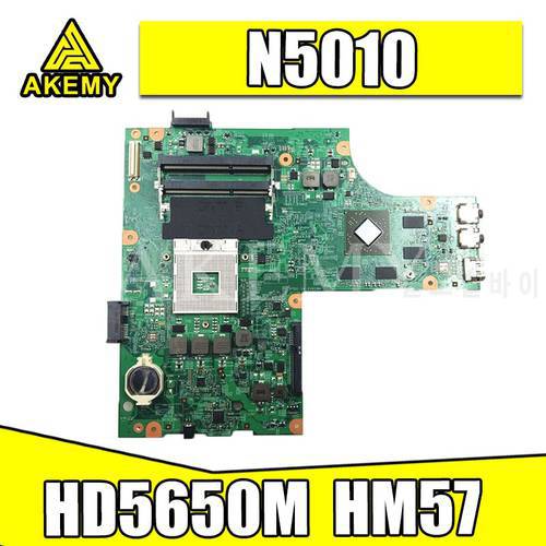 CN-052F31 052F31 52F31 48.4HH01.011 For DELL inspiron 15R N5010 Laptop Motherboard HM57 DDR3 HD5650 1GB