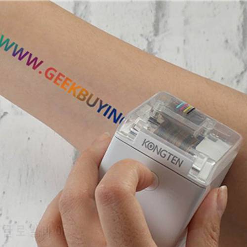 Mini Handheld Bluetooth Mobile Color Portable Wifi Printers Handheld Inkjet Ink Cartridge Tattoo Logo Printer