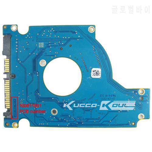 hard drive parts PCB logic board printed circuit board 100611631 for Seagate 2.5 SATA 7mm thin laptop hdd repair data recovery