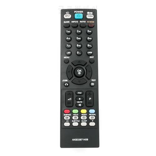 AKB33871409 New TV Remote Control for LG M2394DPZJAEUOL M237WDPZJAEUOL M2362DPZLAEUOL M1962DPZLBEKOL M227WDP19LG3000ZA 19LG3010
