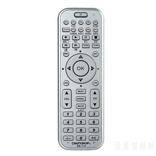 RM-L14 8in1 Universal Smart Remote Control With Learn Function For TV CBL DVD SAT DVB CONTROLLER chunghop copy